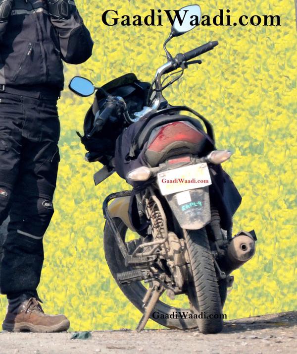 2015 Hero Passion Facelift Spy Shot