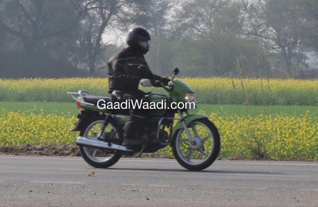 2015 Hero Splendor Spy Shot