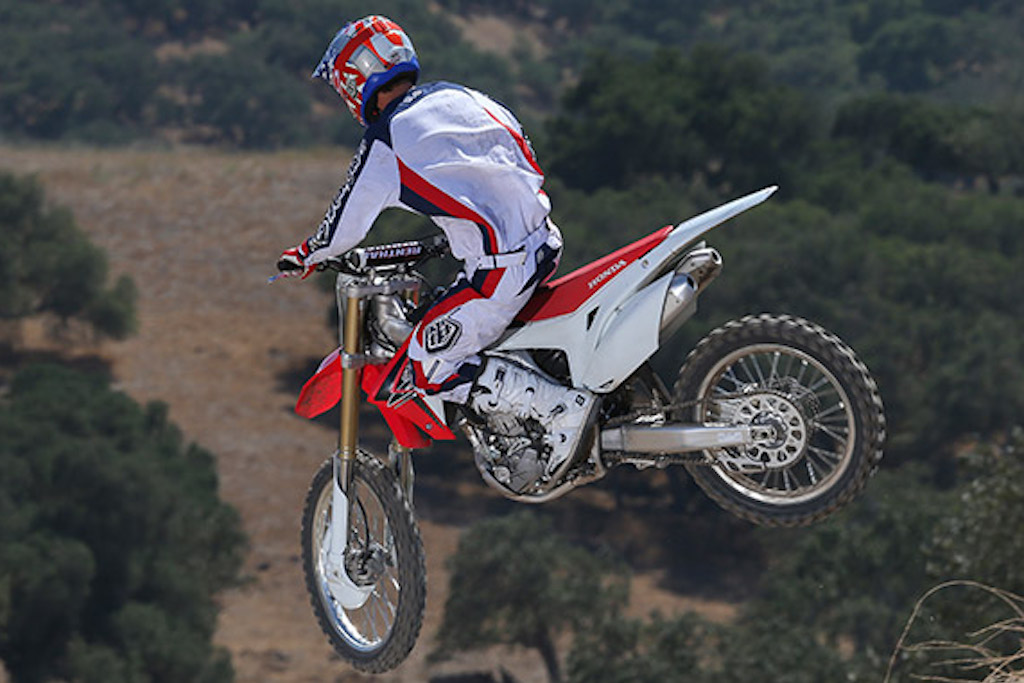 2015 Honda CRF250R Action