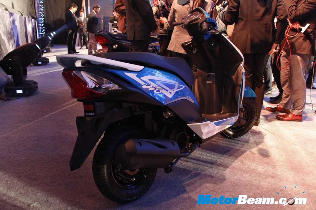 2015 Honda Dio Facelift Rear