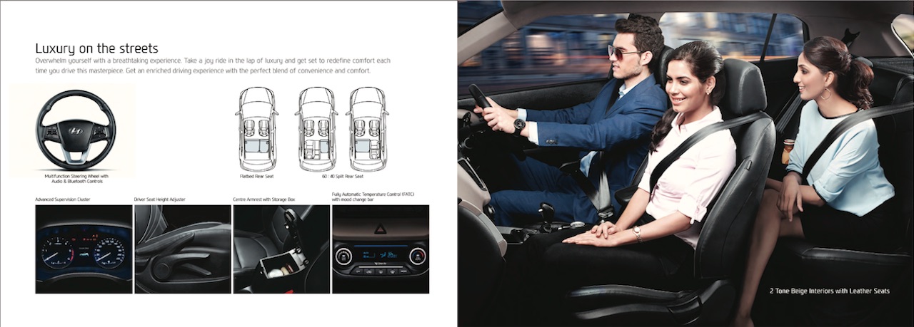 2015 Hyundai Creta Brochure Interior Features