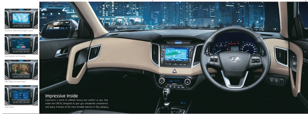 2015 Hyundai Creta Brochure Interior