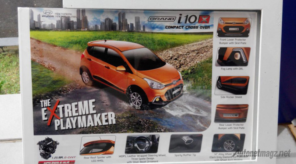 2015 Hyundai Grand i10X Exterior Poster Leaked