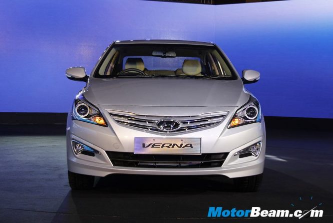 2015 Hyundai Verna 4S Launch Front