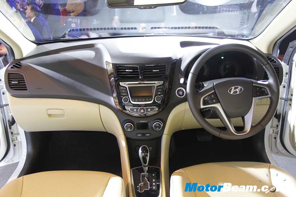 2015 Hyundai Verna 4S Launch Interior