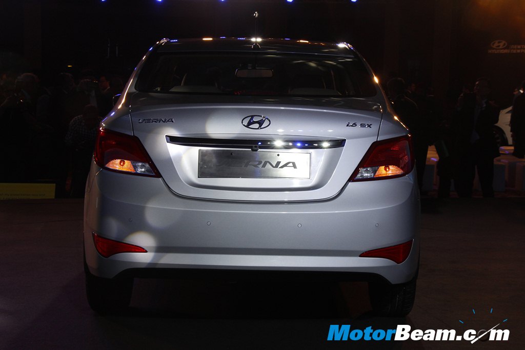 2015 Hyundai Verna 4S Launch Rear