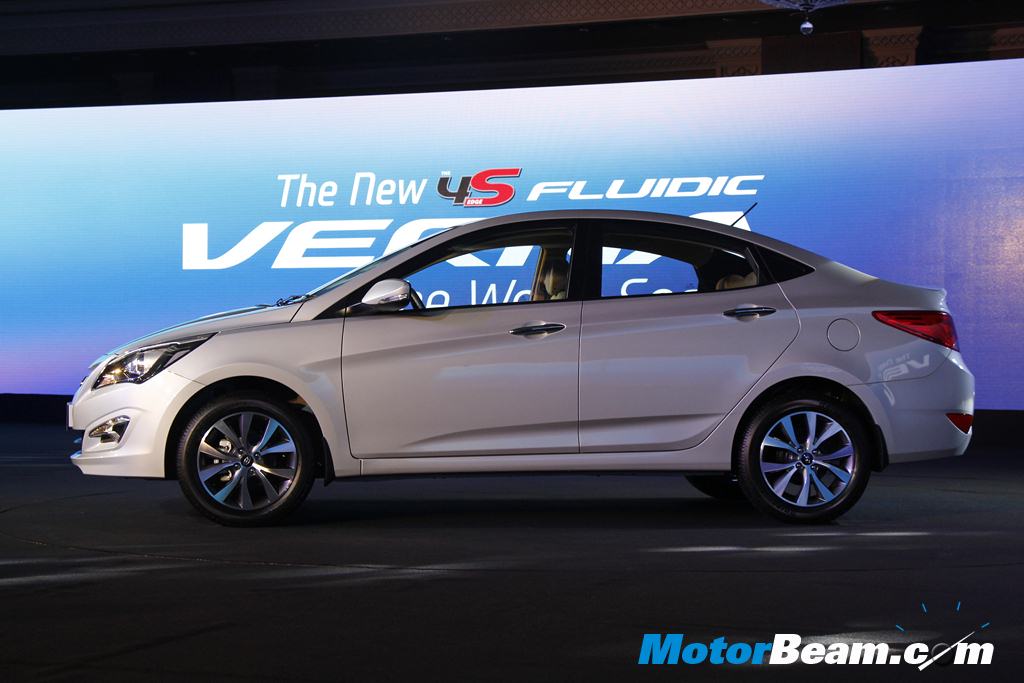 2015 Hyundai Verna 4S Launch Side