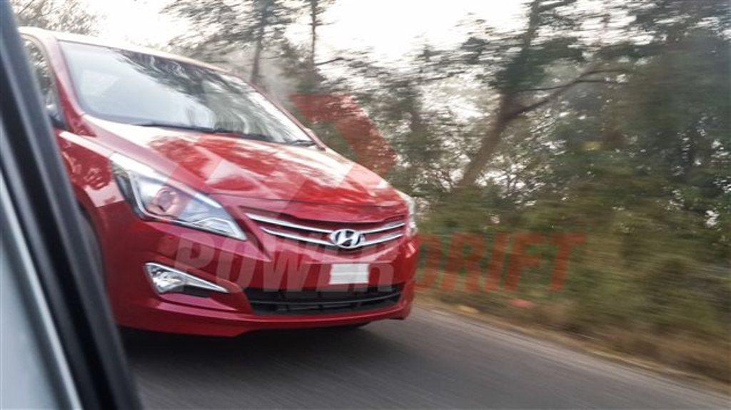 2015 Hyundai Verna Facelift Undisguised