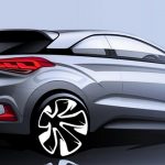 2015 Hyundai i20 Coupe Official Sketch