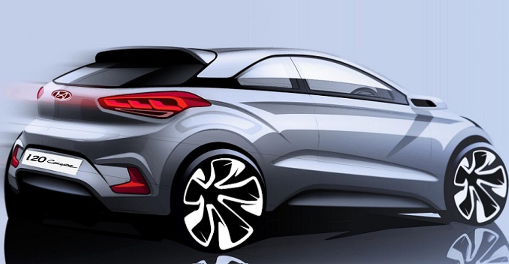 2015 Hyundai i20 Coupe Official Sketch