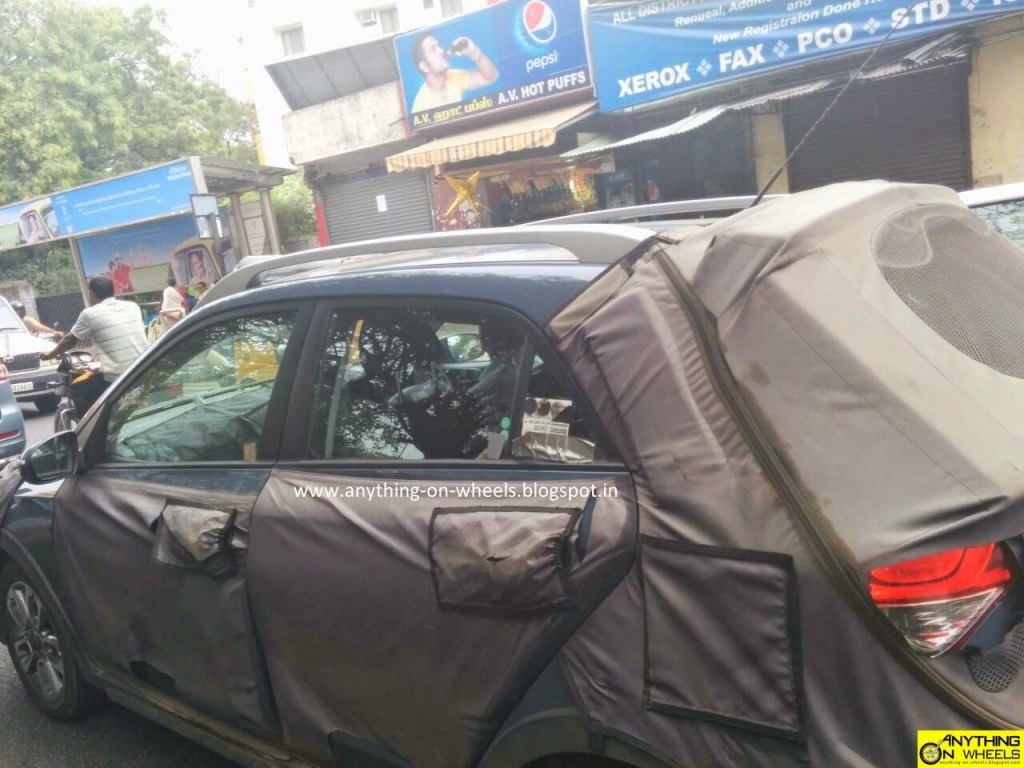 2015 Hyundai i20 Cross Spied Roof Rails