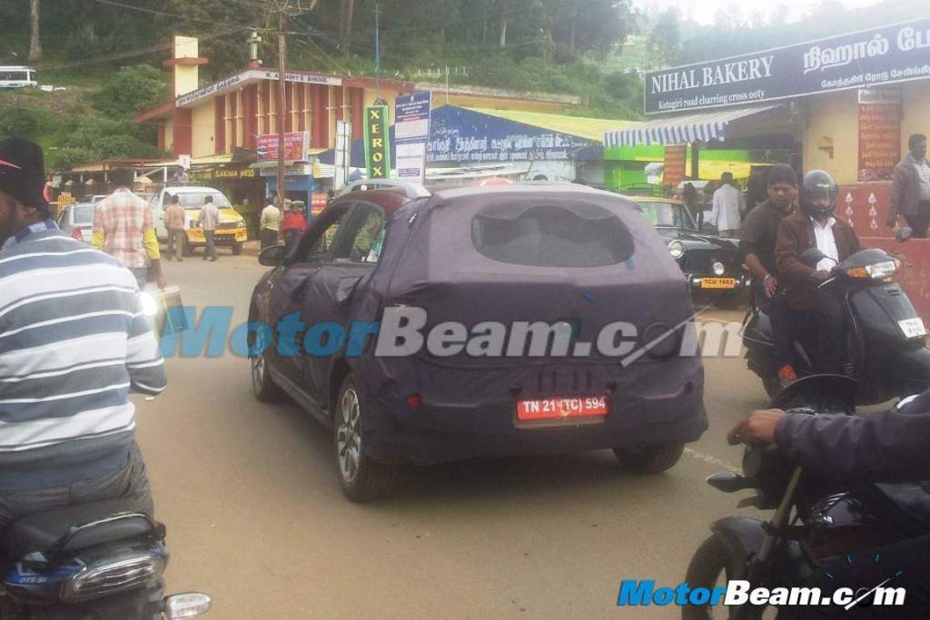 2015 Hyundai i20 Cross Spy Shot Ooty Rear