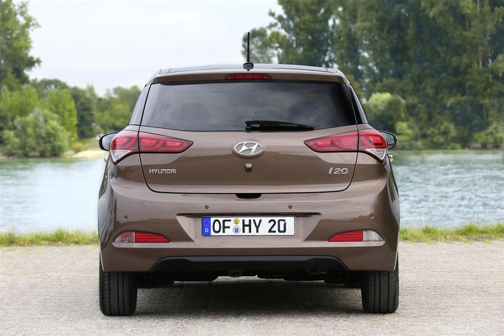 2015 Hyundai i20 Rear
