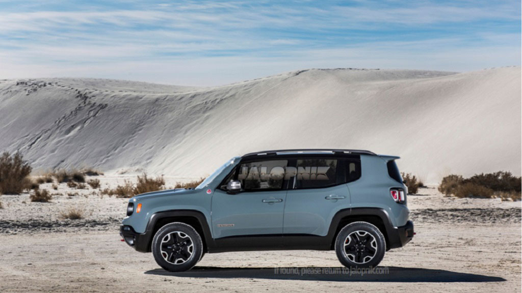 2015 Jeep Renegade Side