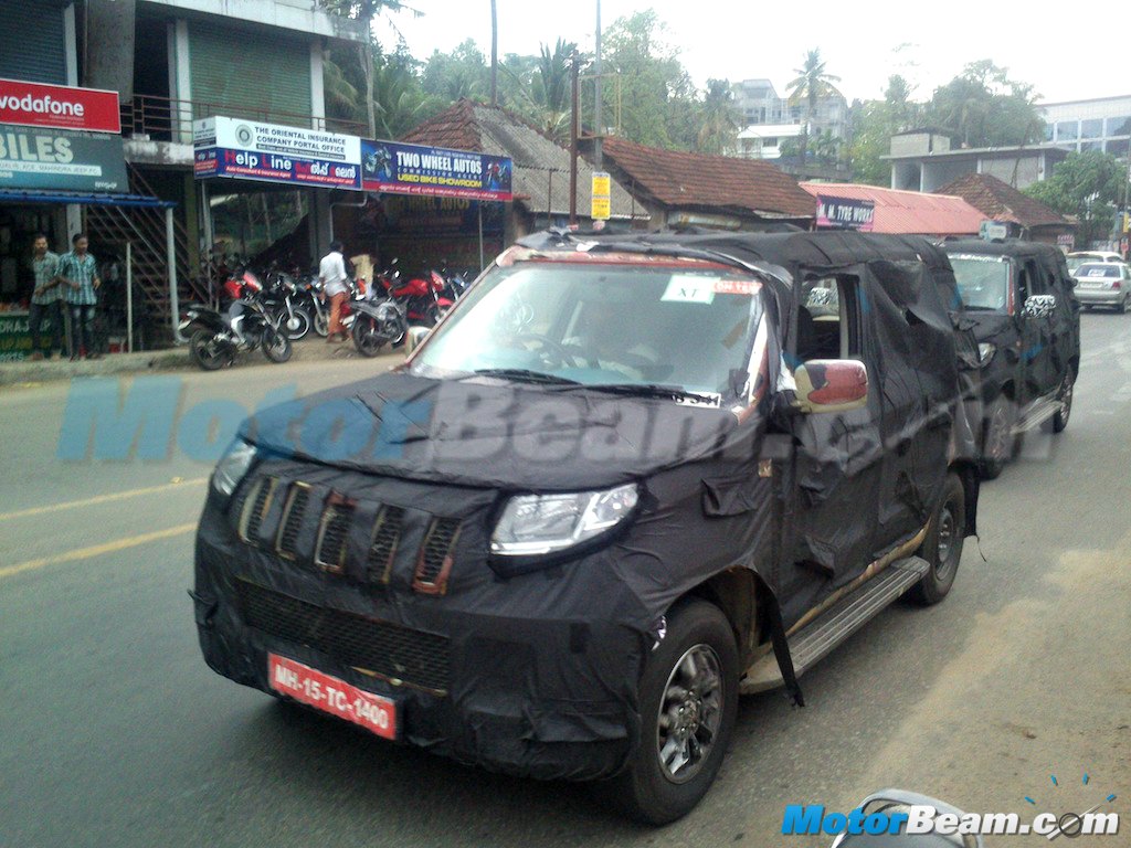 2015 Mahindra Bolero U301 Test Mule