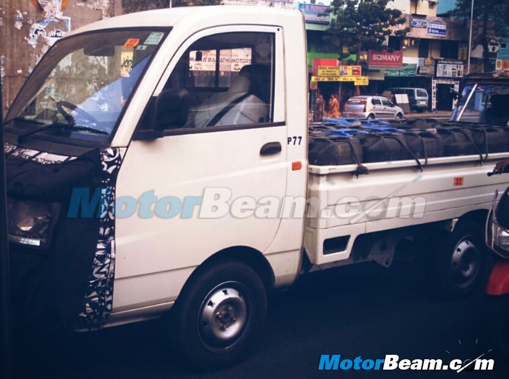 2015 Mahindra Maxximo Facelift Spy Shot