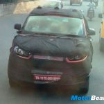 2015 Mahindra S101 Compact SUV Spied Front