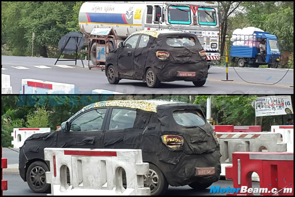 2015 Mahindra S101 Test Mule India