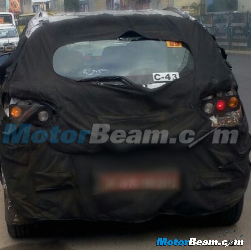 2015 Mahindra S101 Test Mule Spied