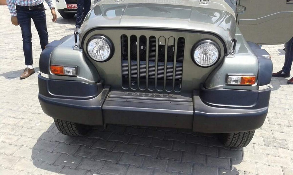 2015 Mahindra Thar Spied