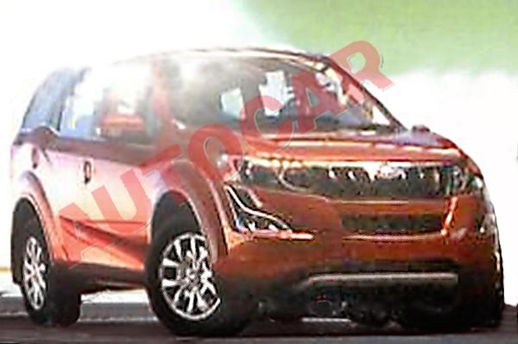 2015 Mahindra XUV500 Facelift Leaked