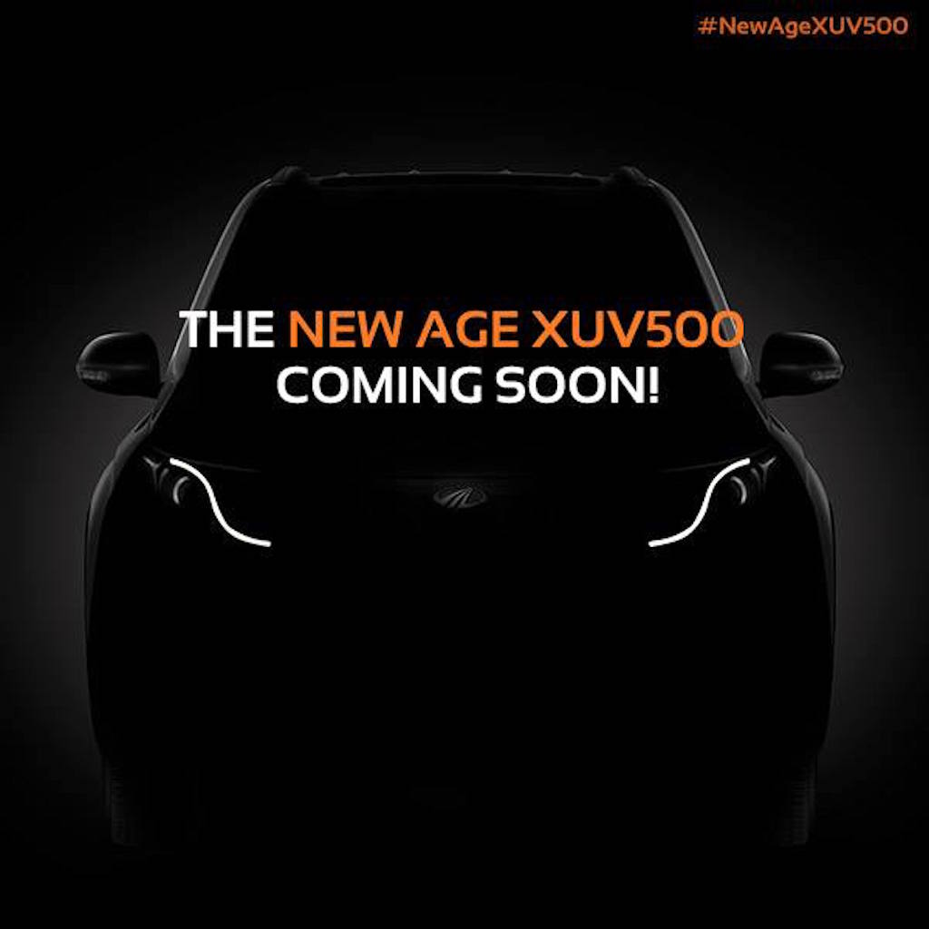 2015 Mahindra XUV500 Facelift Teaser