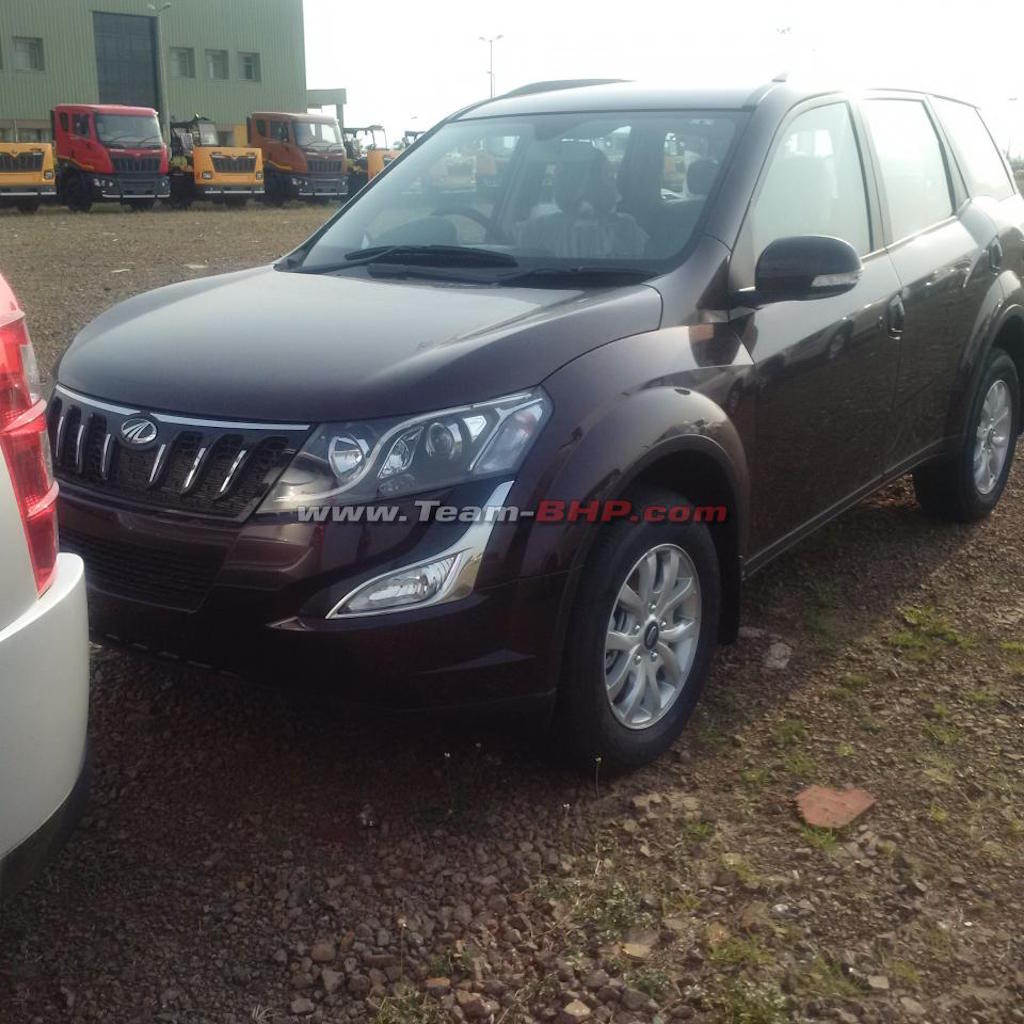 2015 Mahindra XUV500 Facelift Unidsguised