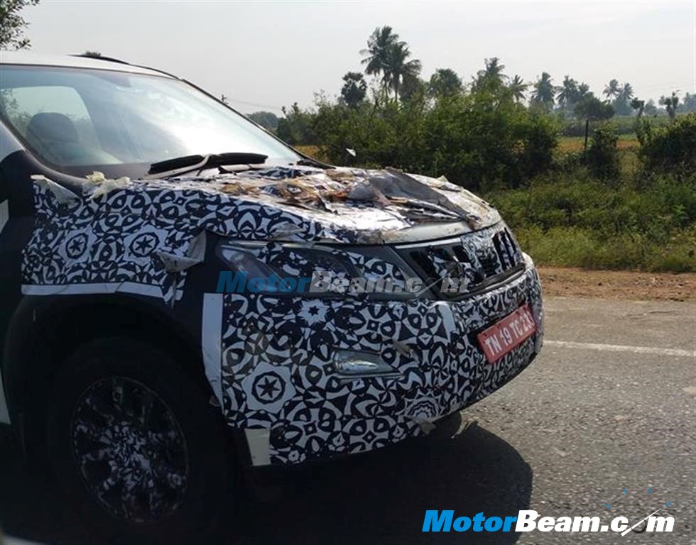 2015 Mahindra XUV500 Test Mule