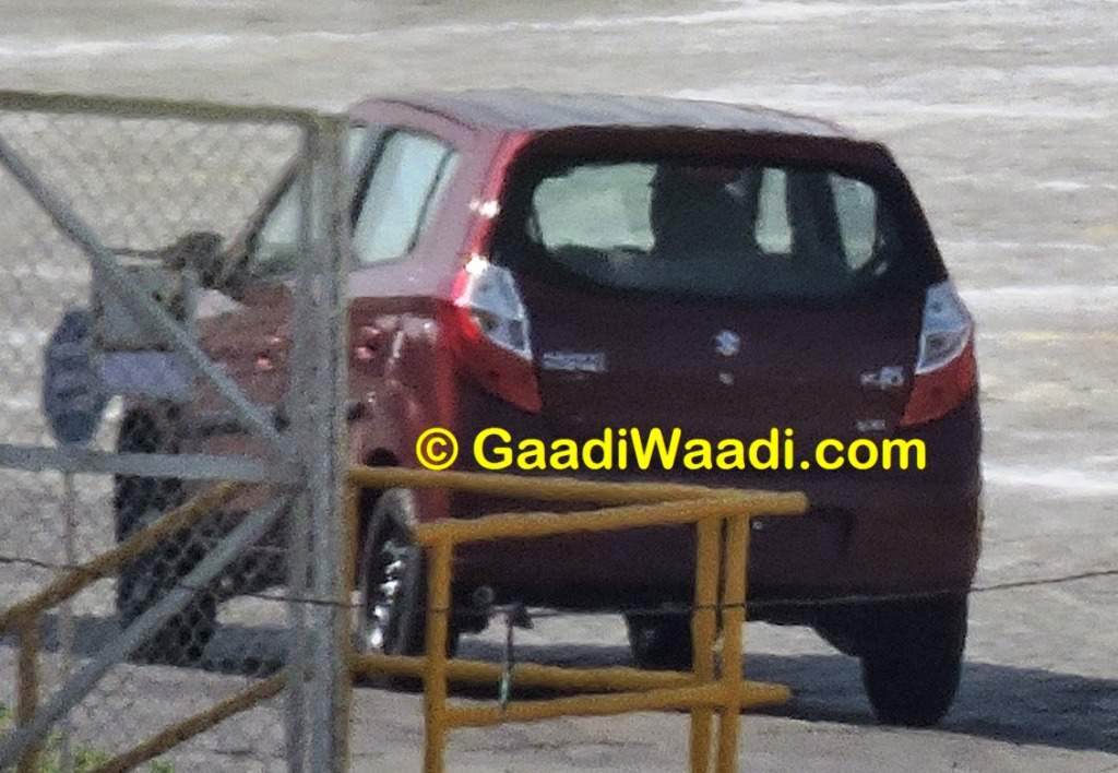 2015 Maruti Alto K10 AMT Spy Shot Leaked