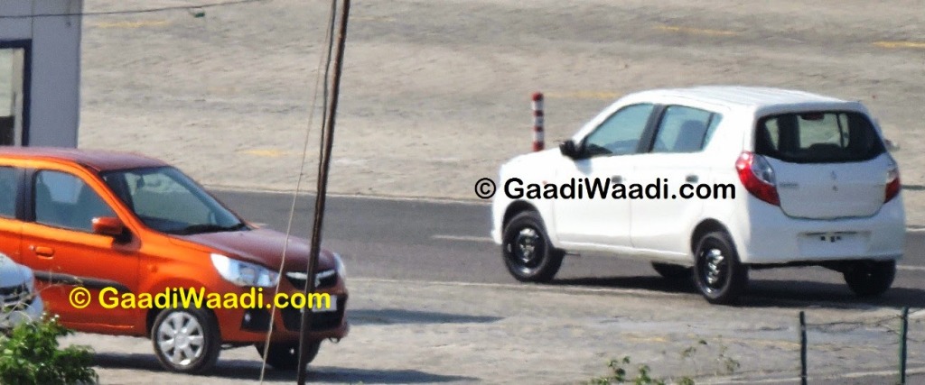 2015 Maruti Alto K10 AMT Spy Shot