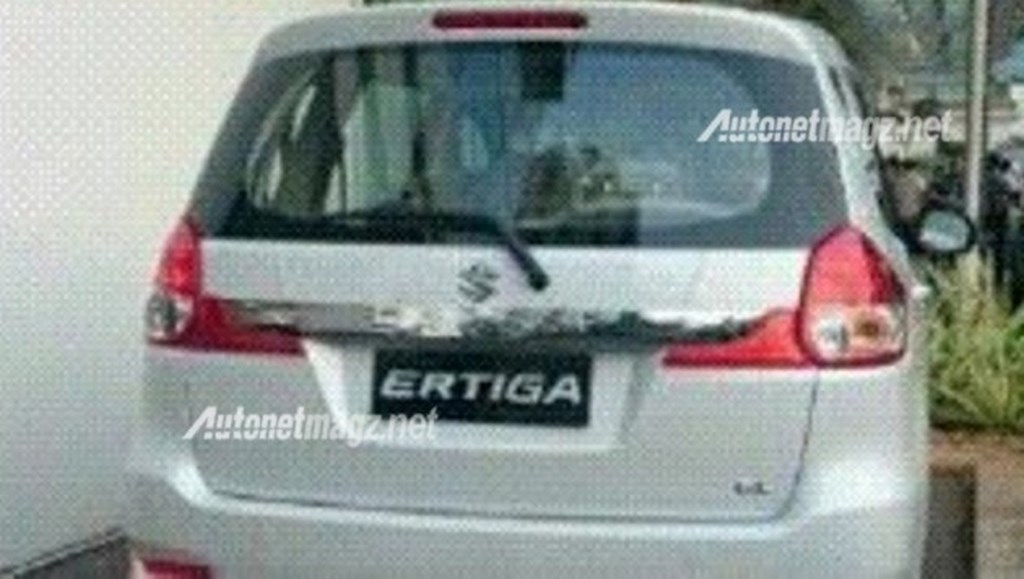 2015 Maruti Ertiga Facelift Caught Undisguised
