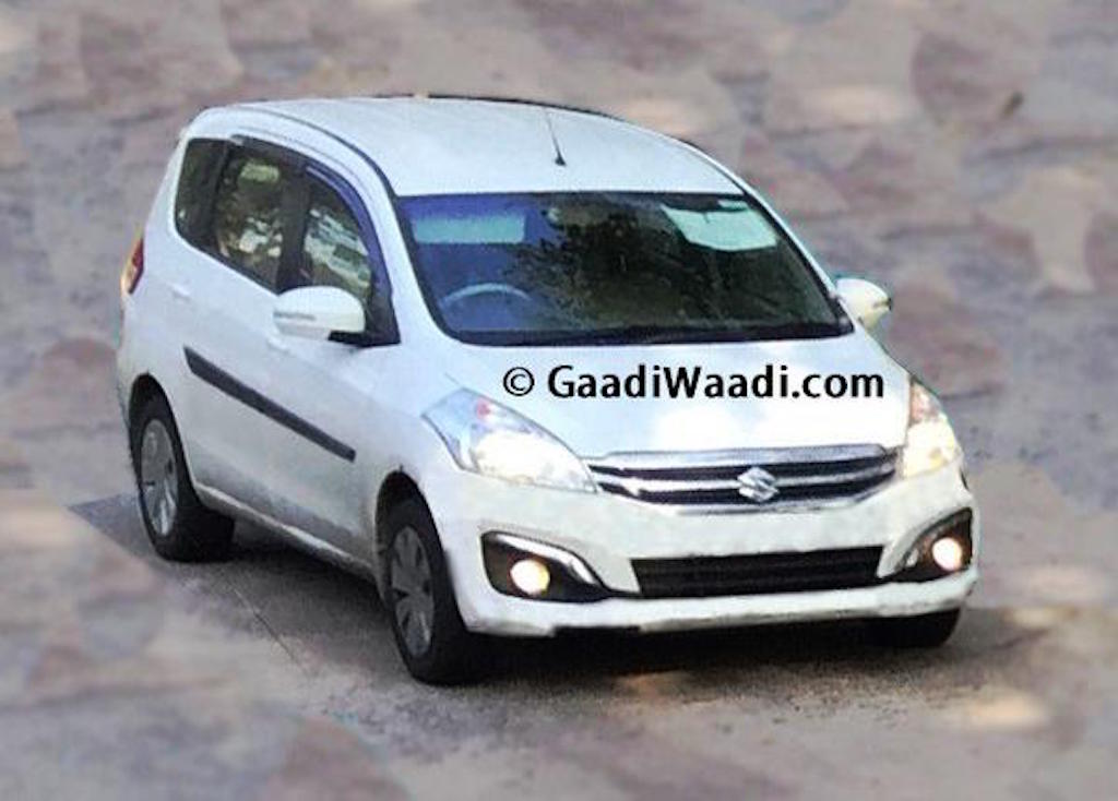 2015 Maruti Ertiga Facelift Undisguised