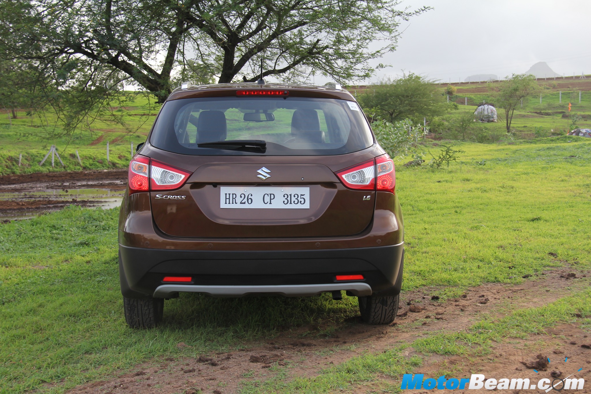 2015 Maruti S-Cross Rear View