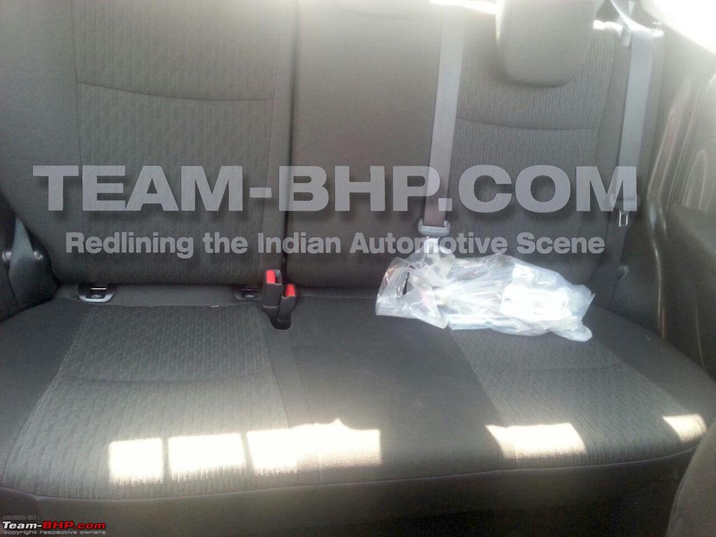 2015 Maruti YRA Rear Seat Spied