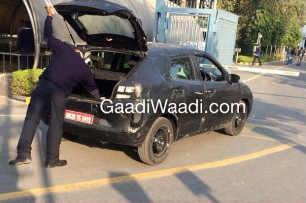 2015 Maruti YRA Spied Boot Capacity