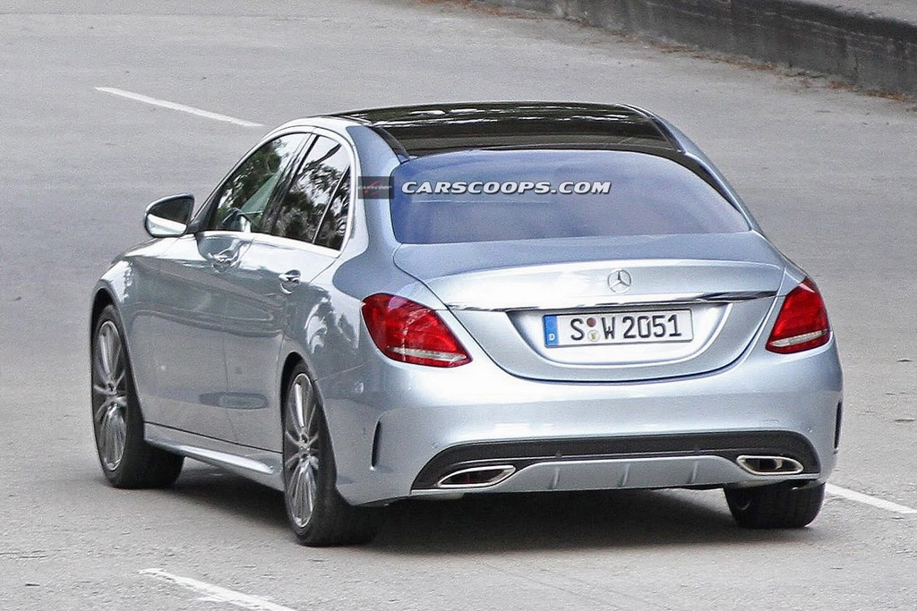 2015 Mercedes-Benz C-Class Saloon Rear