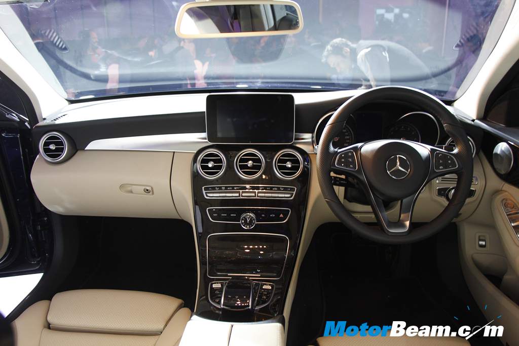 2015 Mercedes C-Class Launch Interior