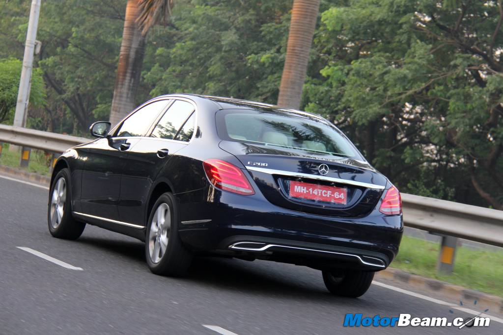 2015 Mercedes C-Class Rear
