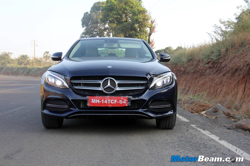 2015 Mercedes Benz C-Class C200 W205 - Road Test Review (India) 