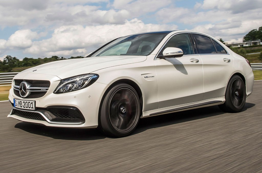 2015 Mercedes C63 AMG V8 Engine