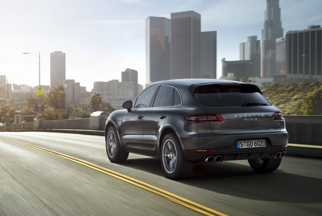 2015 Porsche Macan Rear
