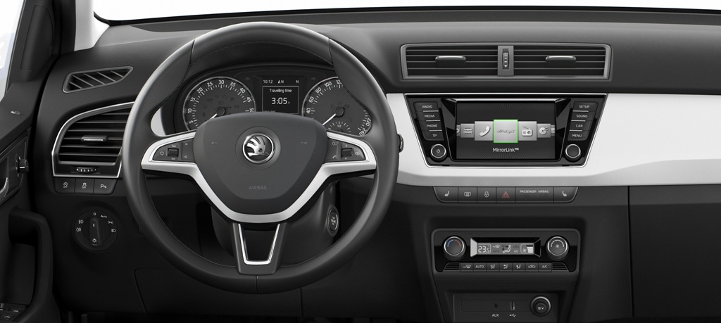 2015 Skoda Fabia Dashboard