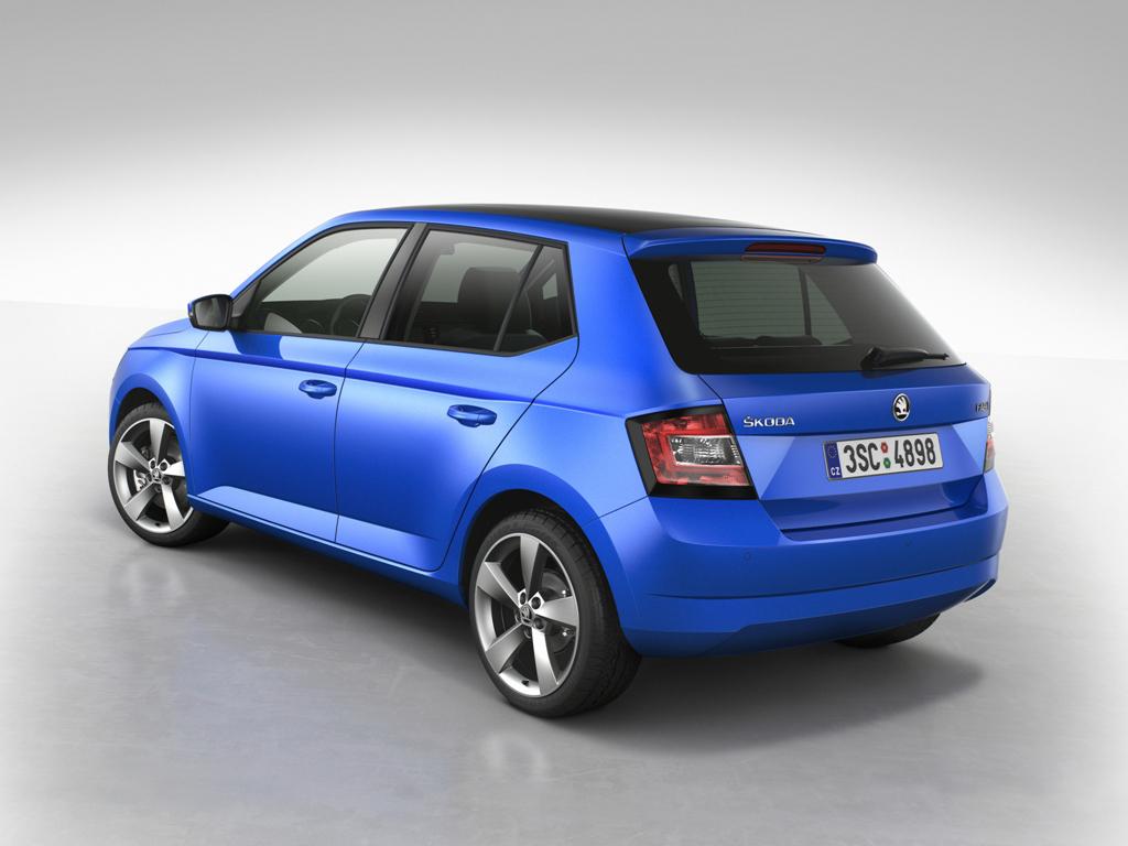 2015 Skoda Fabia Rear