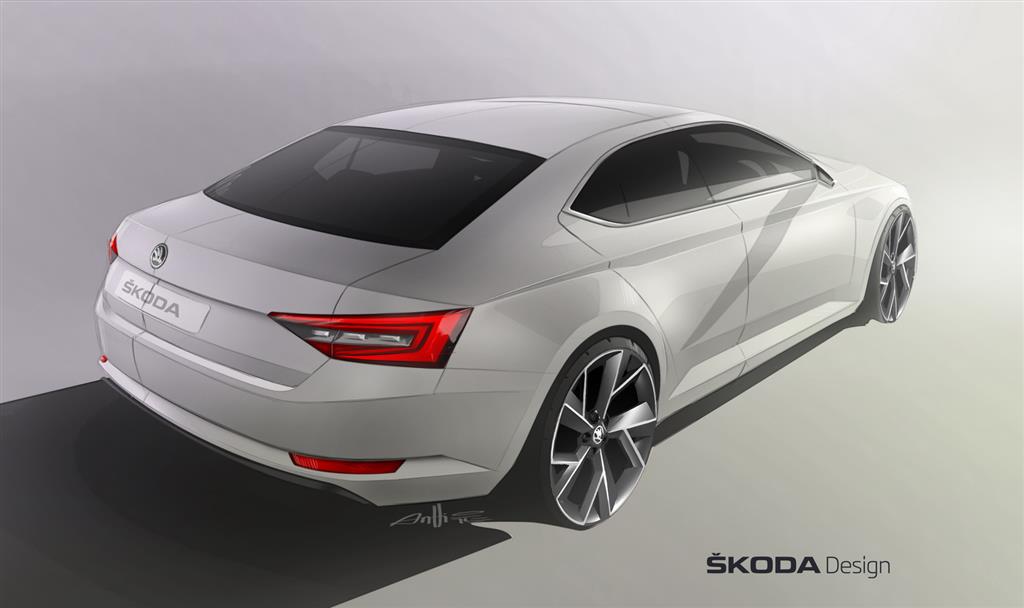 2015 Skoda Superb Sketch