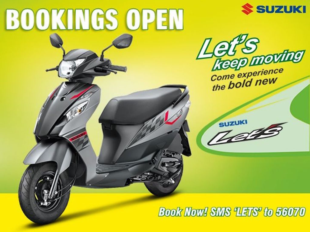 2015 Suzuki Let's Dual Tone Colours India