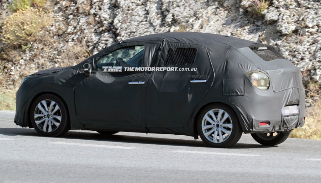 2015 Suzuki YRA Hatchback Spy Shot Side