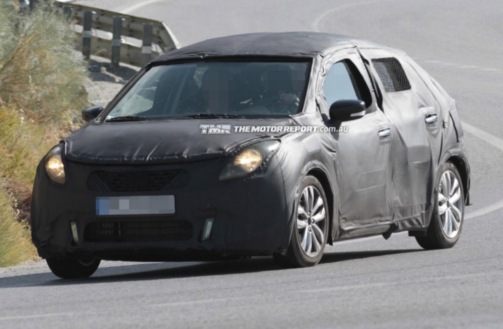 2015 Suzuki YRA Premium Hatch Spy Shot