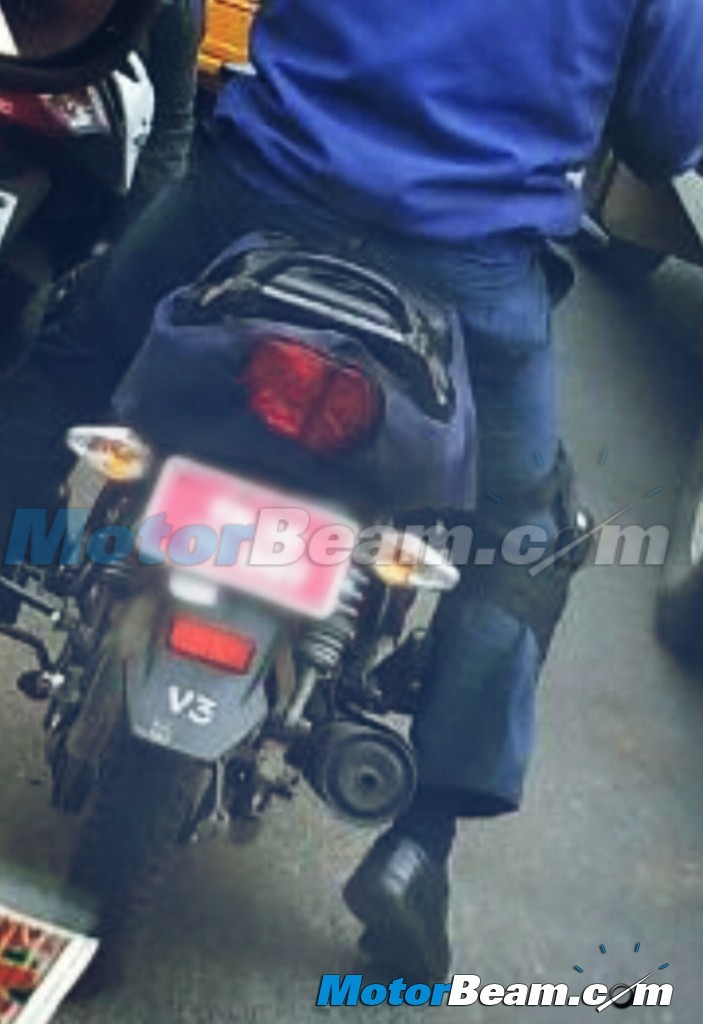 2015 TVS Star City+ Spy Shot