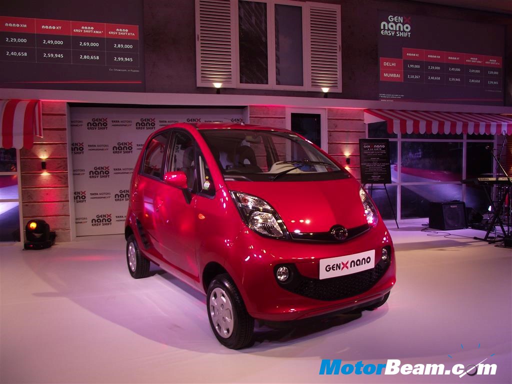 2015 Tata Nano GenX Launch Front