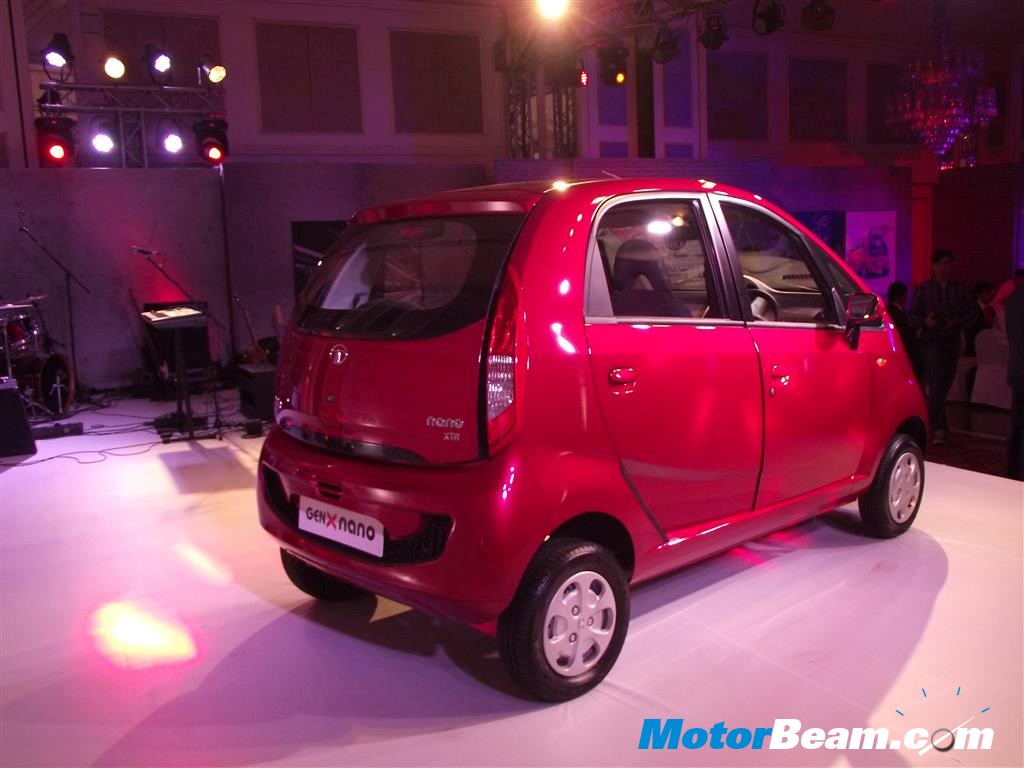 2015 Tata Nano GenX Launch Rear